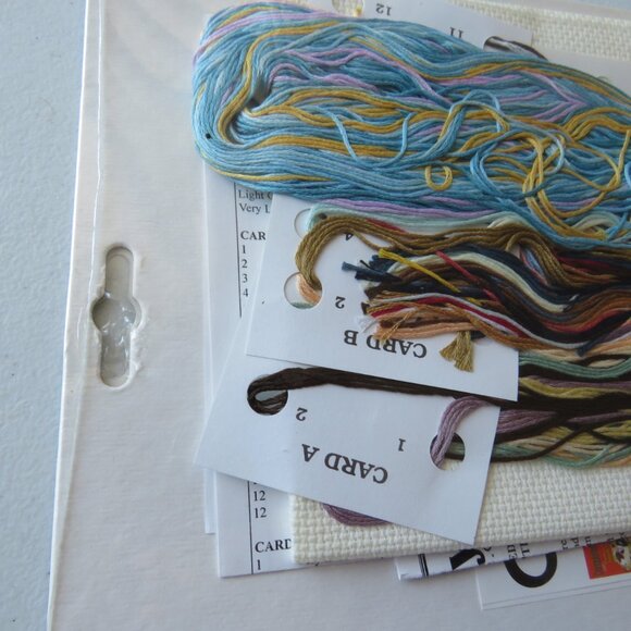 Seashore Fun Janlynn Counted Cross Stitch Kit #029-0057, 2005 - Picture 6 of 9